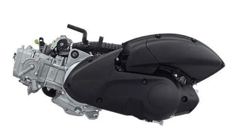 Detail mesin Yamaha NMAX 155cc dengan teknologi VVA