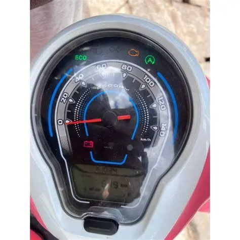 Dashboard Scoopy Prestige Panel instrumen dan fitur smart key Scoopy Prestige 2024