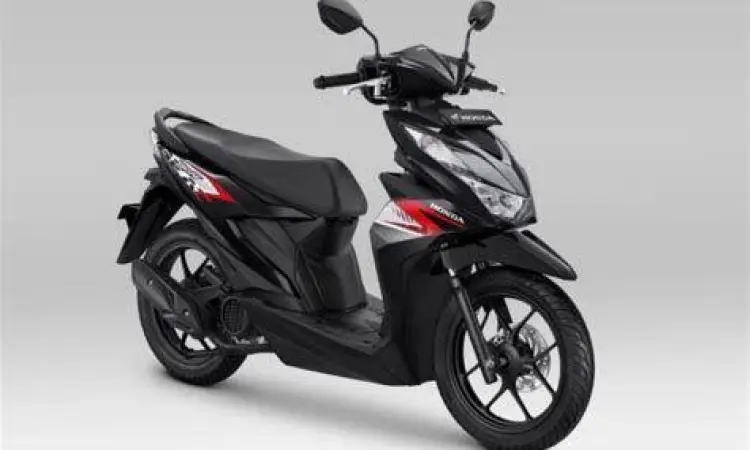 Detail desain bodi samping Honda Beat CBS 2023