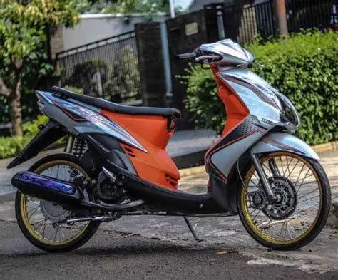 Mio Soul Thailook Yamaha Mio Soul karbu dengan aliran modifikasi Thailook
