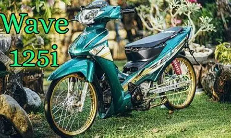 Modifikasi Honda Wave 125 gaya Thai Look yang elegan
