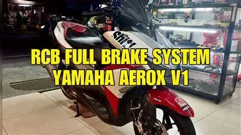 Upgrade Rem Aerox Modifikasi sistem pengereman Yamaha Aerox menggunakan kaliper radial