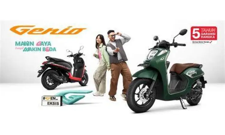 Pilihan warna Honda Genio 2022