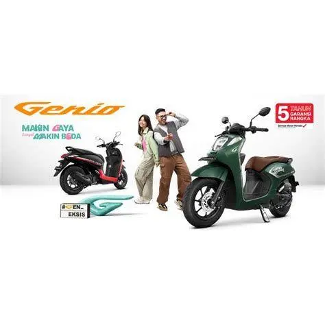 Warna Terbaru Honda Genio Pilihan warna Honda Genio 2022