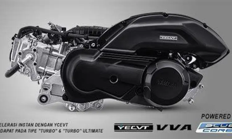 Teknologi mesin VVA pada Yamaha Aerox 155