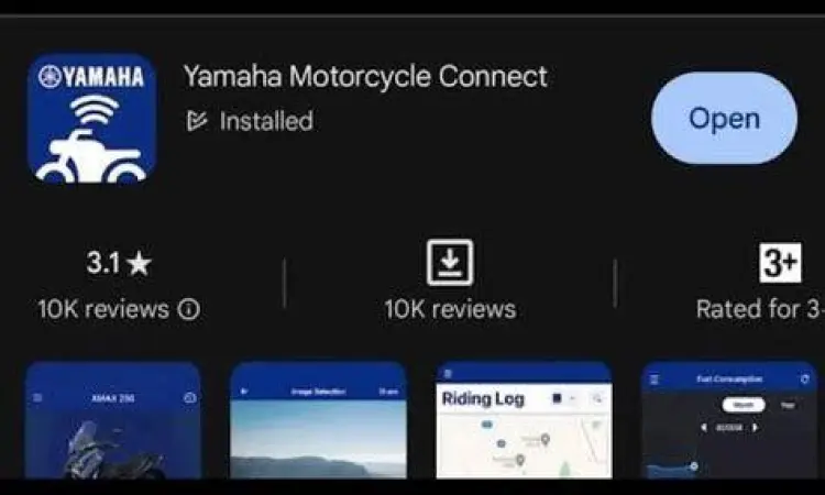 Aplikasi Y-Connect pada nmax terbaru 2021