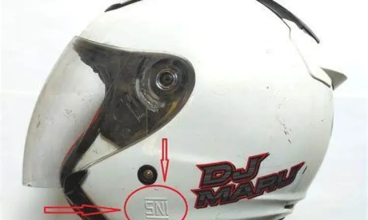 Logo SNI sebagai standar keamanan helm Indonesia