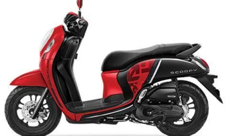 Honda Scoopy 2021 Varian Sporty Red