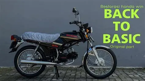 Hasil Restorasi Honda Win 100 Honda Win 100 hasil restorasi full original mengkilap