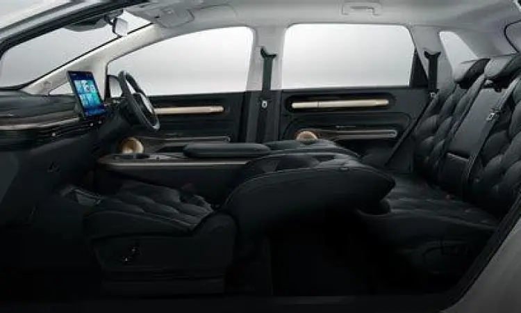 Interior Cloud EV sofa mode