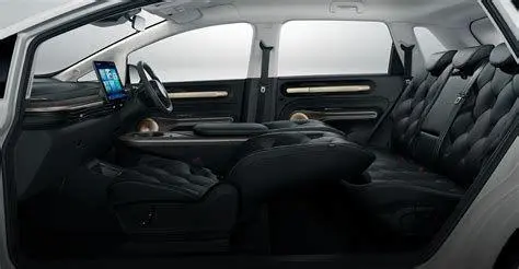 Kenyamanan Cloud EV Interior Cloud EV sofa mode