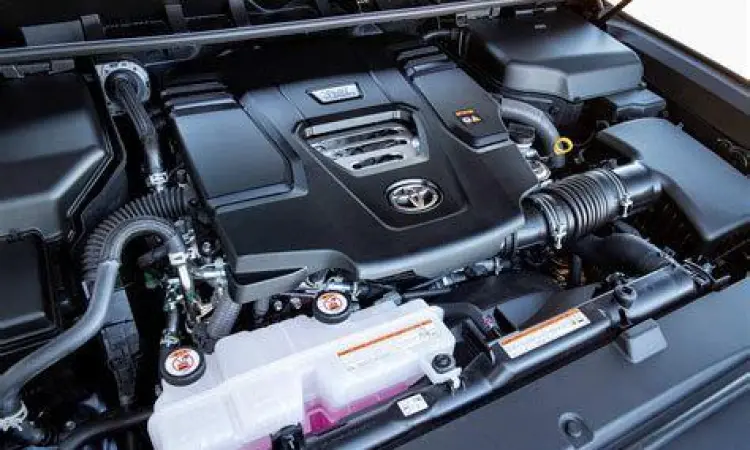 Mesin V6 Twin Turbo pada mobil Land Cruiser 300