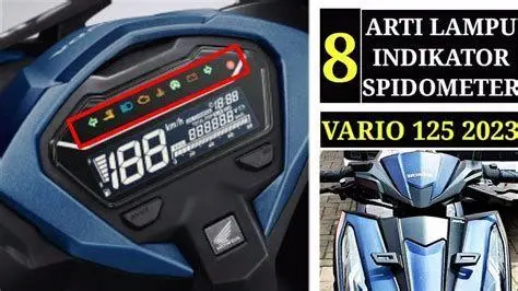 Digital Panel Meter Vario 125 Panel instrumen digital Honda Vario 125 New