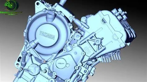 Mesin Yamaha R6 599cc Detail mesin 4 silinder Yamaha R6