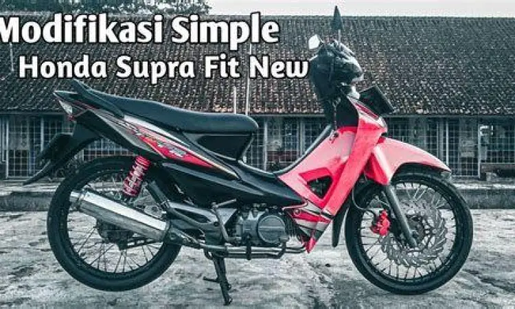Restorasi Supra Fit New Modifikasi restorasi Supra Fit New bersih