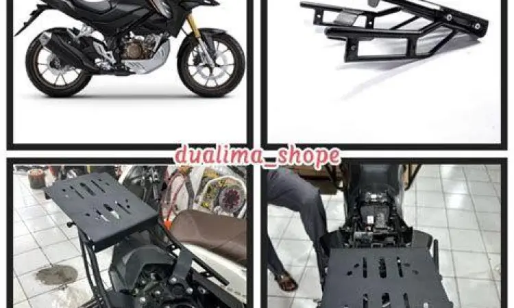 Aksesoris Touring CB150R Aksesoris touring untuk honda cb150r streetfire lama