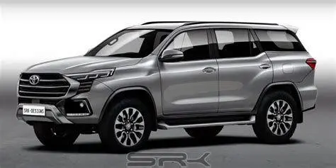 Eksterior Toyota Fortuner 2024 Tampilan eksterior samping Toyota Fortuner terbaru