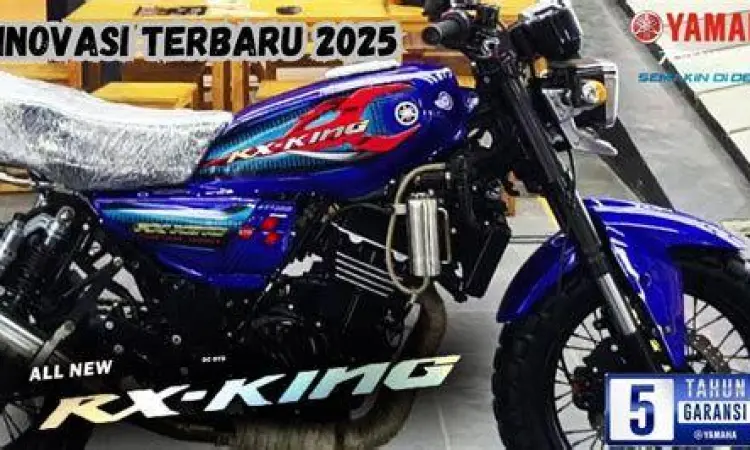 Desain bodi samping RX King terbaru Yamaha FZ-X