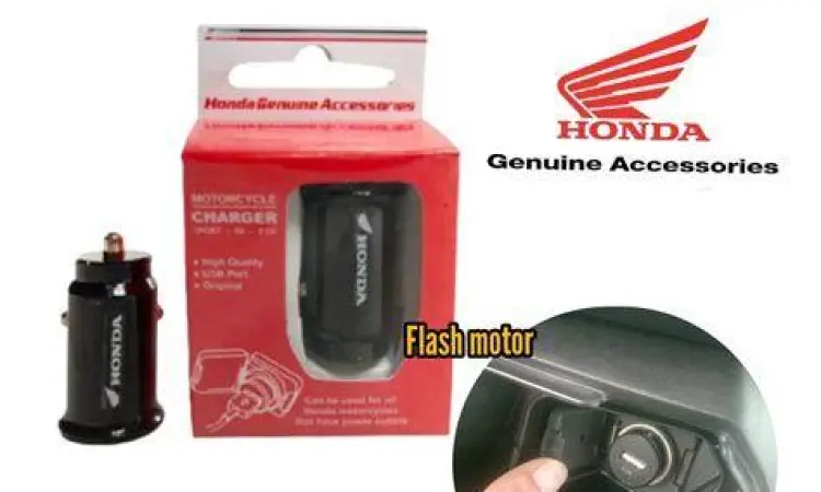Soket power charger Honda Beat Deluxe 2021