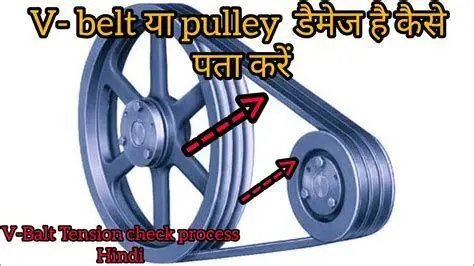 Cek V-Belt Kondisi V-belt motor matic yang sudah retak
