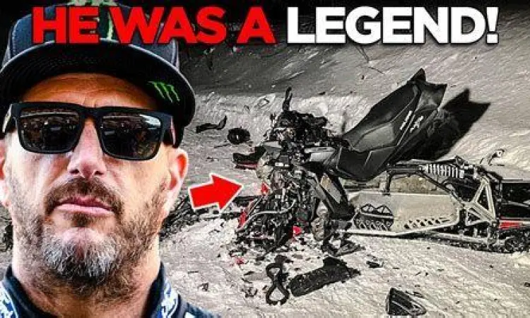 Lokasi kecelakaan snowmobile Ken Block di Utah