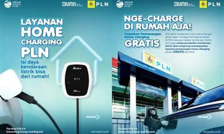 Layanan PLN home charging untuk mobil listrik