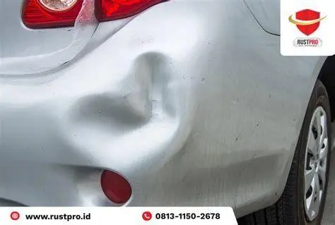 Hasil Reparasi Bodi Hasil sebelum dan sesudah perbaikan bodi mobil dengan ketok magic