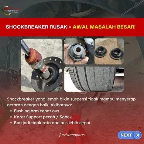 Komponen Kaki Kaki Mobil Komponen suspensi mobil yang perlu diganti