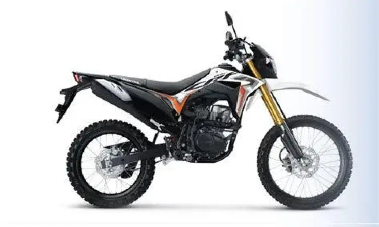 Detail suspensi depan upside down Honda CRF 150L