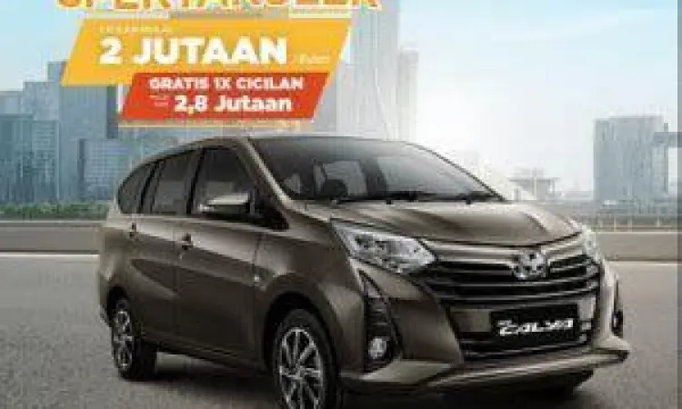 Keselamatan Toyota Calya 2022 Ilustrasi fitur keselamatan Toyota Calya Airbag dan ABS