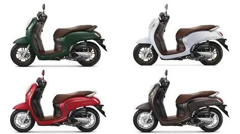 Pilihan Warna Motor Scoopy 2023 Berbagai pilihan warna motor Scoopy 2023
