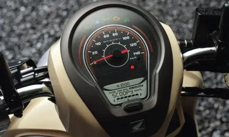 Panel meter digital motor Scoopy 2023 yang modern