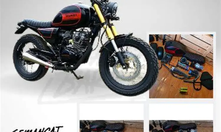 modif megapro mono gaya japstyle