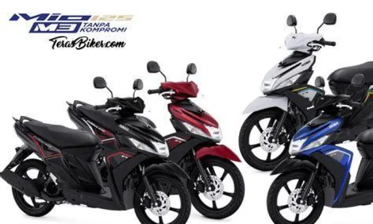 Desain eksterior Yamaha Mio M3 2021 yang aerodinamis