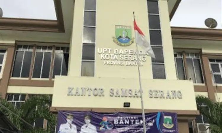 Kantor Samsat Banten Kantor Samsat di wilayah Banten untuk pengurusan plat nomor A