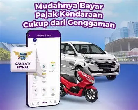 Aplikasi Bayar Pajak Online Aplikasi SIGNAL untuk bayar pajak motor