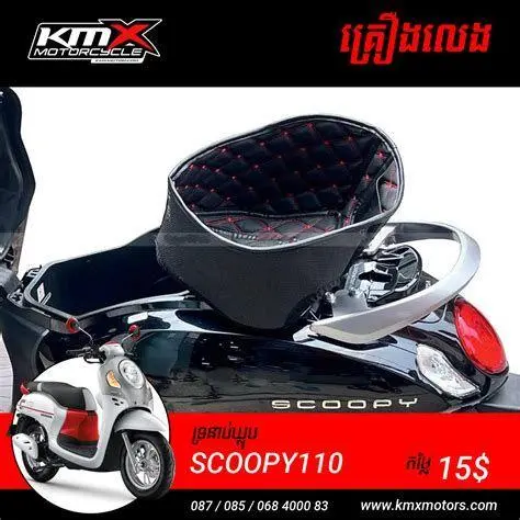 Kapasitas Bagasi Honda Scoopy Bagasi luas New Honda Scoopy