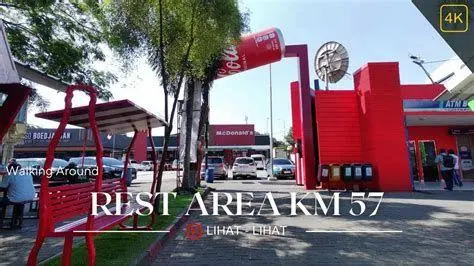 Rest Area Strategis Fasilitas rest area KM 57 tol Jakarta Cikampek