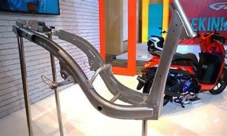 Struktur rangka eSAF Honda Beat 2020
