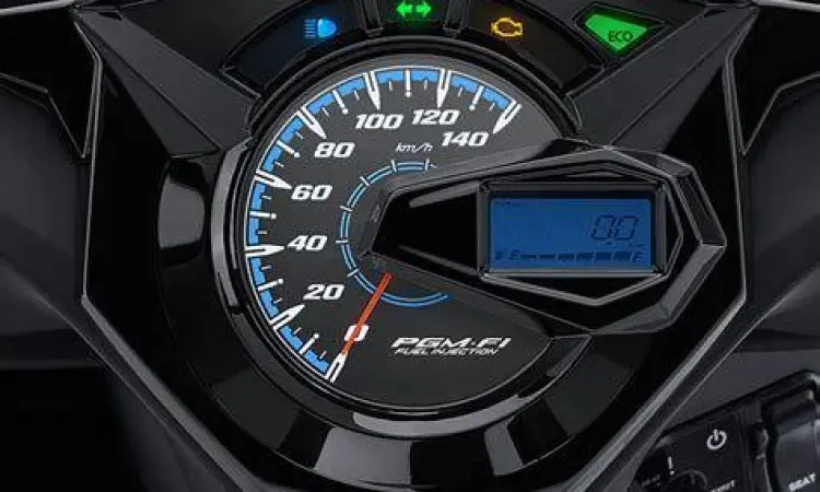 Panel instrumen digital Honda Beat 2021 terbaru