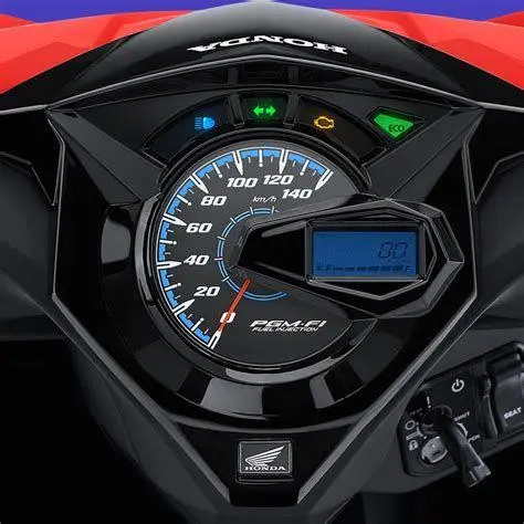 Dashboard Honda Beat 2021 Panel instrumen digital Honda Beat 2021 terbaru