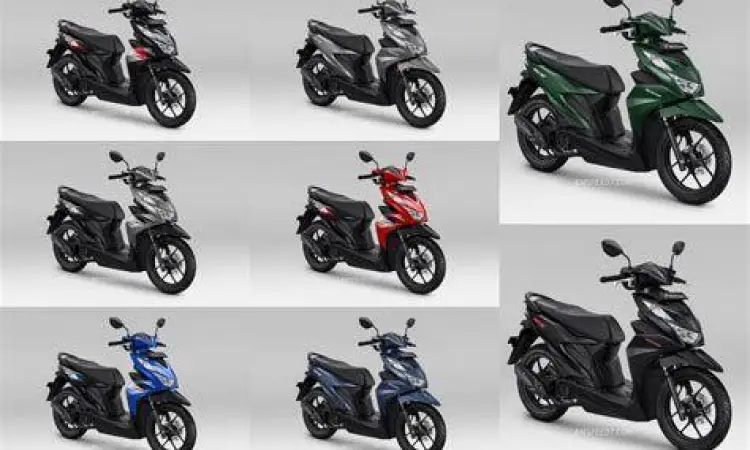 Varian Warna Beat New 2023 Pilihan warna Honda Beat New 2023 yang variatif