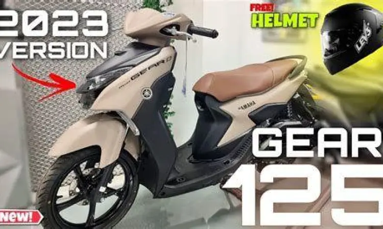 Desain samping Yamaha Gear 125 2021