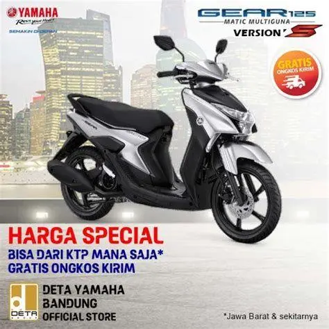 Yamaha Gear 125 S-Version Yamaha Gear 125 S Version Matte Silver