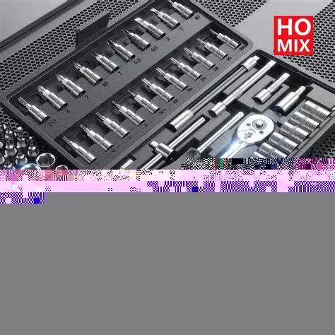 Kunci Socket Set Profesional set kunci socket lengkap dalam koper besi