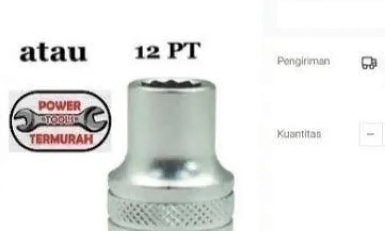 6PT vs 12PT Sockets perbandingan mata kunci socket 6 point dan 12 point