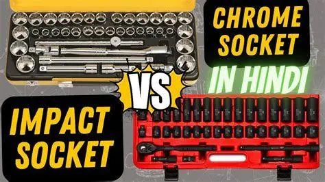 Impact vs Chrome Sockets perbedaan kunci sok hitam impact dan chrome