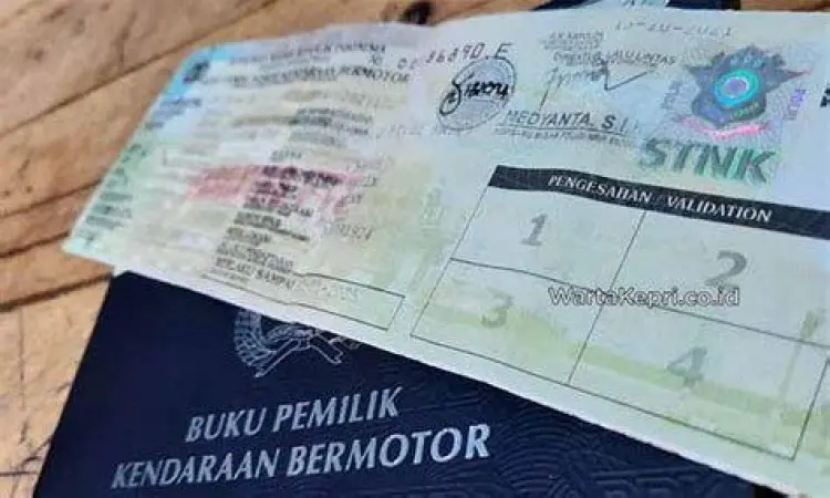 Verifikasi Dokumen Vespa Pengecekan BPKB dan STNK asli