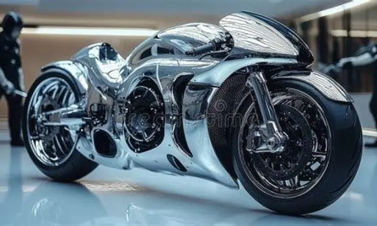 Detail mesin motor paling mahal dengan material titanium