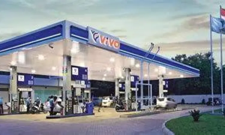 Suasana pelayanan di vivo pom bensin